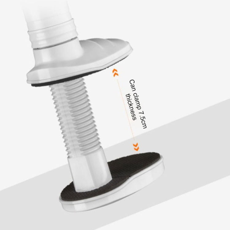 Support rotatif universel en alliage d'aluminium et de magnésium pour téléphones portables et tablettes PC, compatible avec les téléphones portables et tablettes PC de 4 à 12,9 pouces, longueur : 1,3 m.