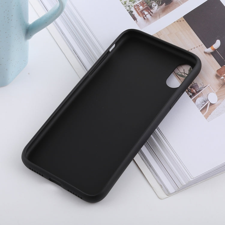 For iPhone X / XS Shockproof Solid Color Liquid Silicone Feel TPU Case, iPhone XS / X