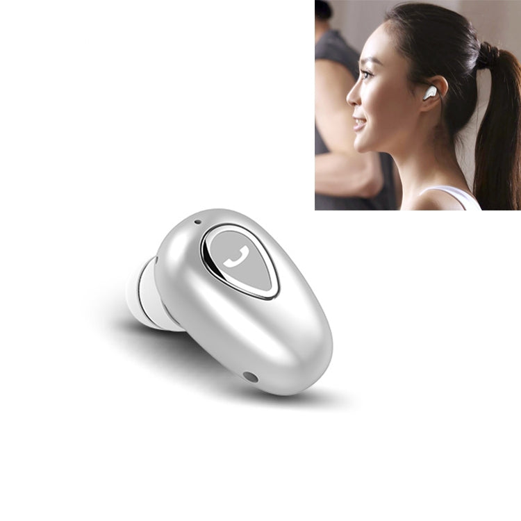 YX01 Sweatproof Bluetooth 4.1 Wireless Bluetooth Earphone, Support Memory Connection & HD Call, White, Black, Flesh Color, Rose Gold, Silver
