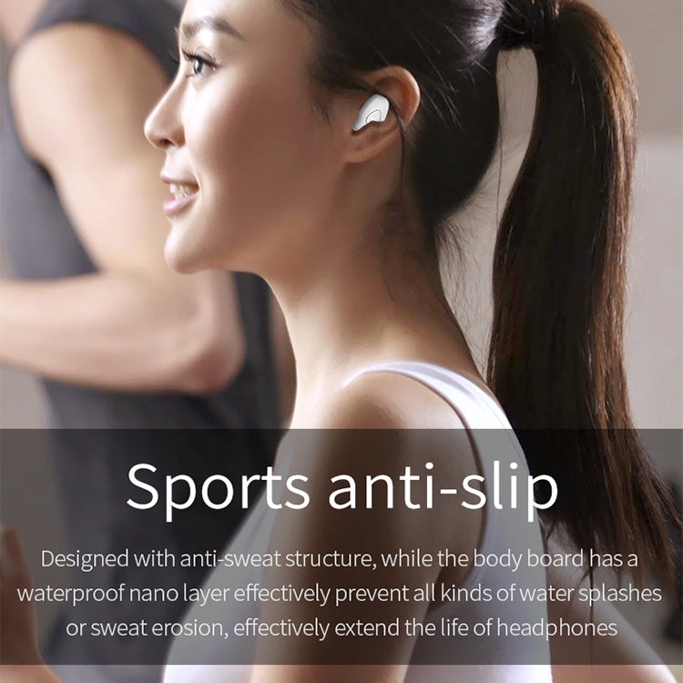 YX01 Sweatproof Bluetooth 4.1 Wireless Bluetooth Earphone, Support Memory Connection & HD Call, White, Black, Flesh Color, Rose Gold, Silver
