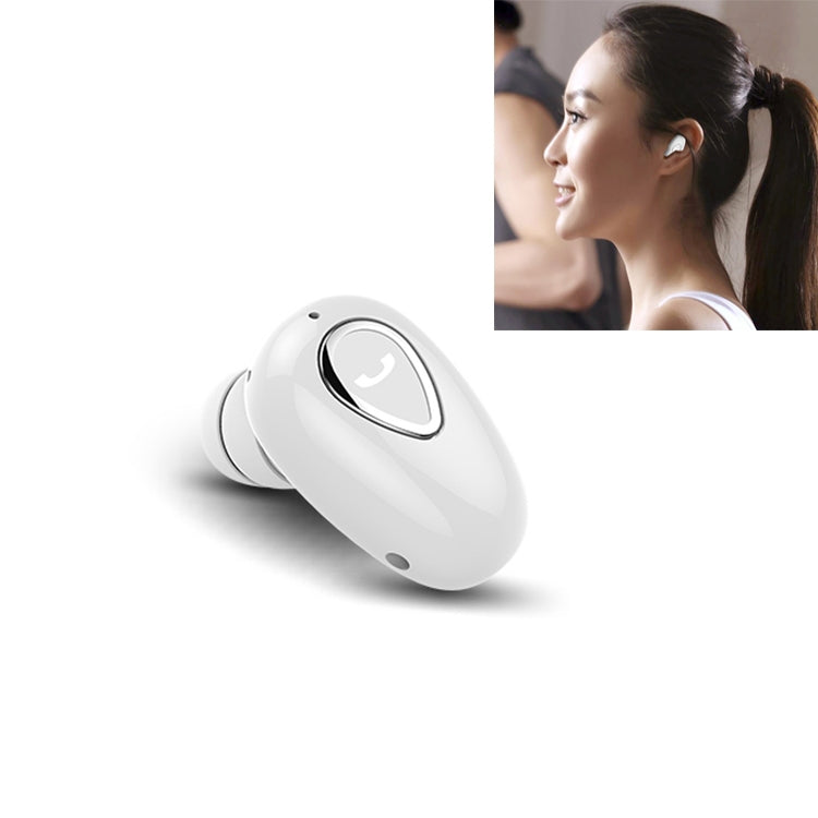 YX01 Sweatproof Bluetooth 4.1 Wireless Bluetooth Earphone, Support Memory Connection & HD Call, White, Black, Flesh Color, Rose Gold, Silver