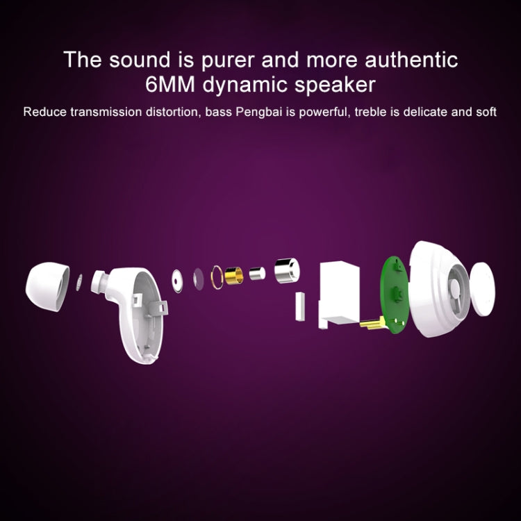 ZEALOT H19 TWS Bluetooth 5.0 Touch Wireless Bluetooth Earphone with Magnetic Charging Box, Support HD Call & Bluetooth Automatic Connection