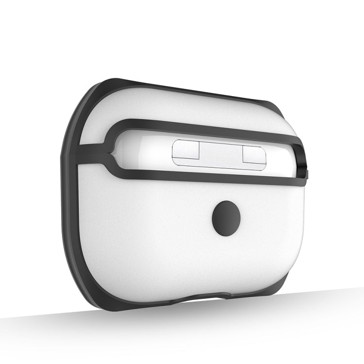 APC001 For AirPods Pro PC + TPU Transparent Earphone Protective Case with Hook