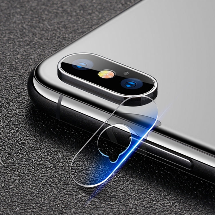 For iPhone XS / X mocolo 0.15mm 9H 2.5D Round Edge Rear Camera Lens Tempered Glass Film, iPhone XS / X