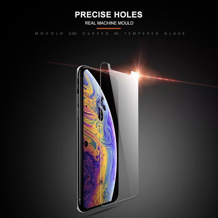For iPhone XS / X mocolo 0.33mm 9H 2.5D Tempered Glass Film, iPhone XS / X