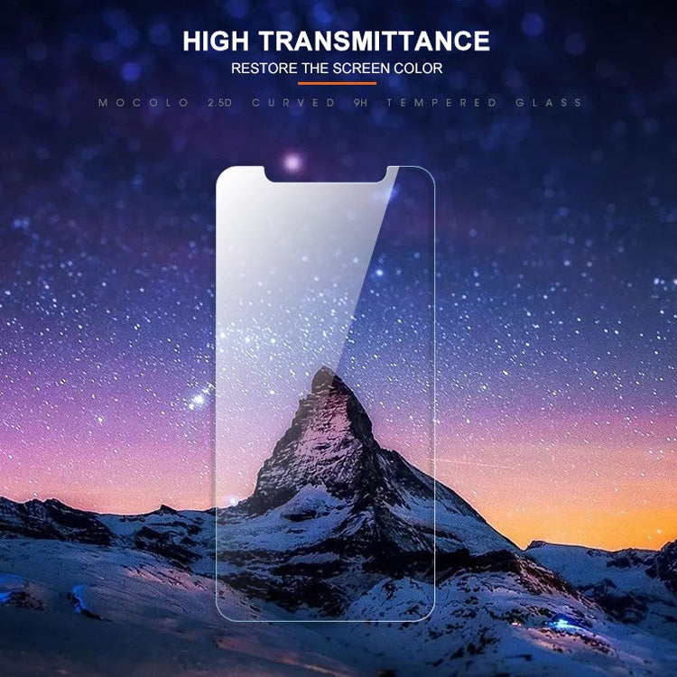 For iPhone XS / X mocolo 0.33mm 9H 2.5D Tempered Glass Film, iPhone XS / X