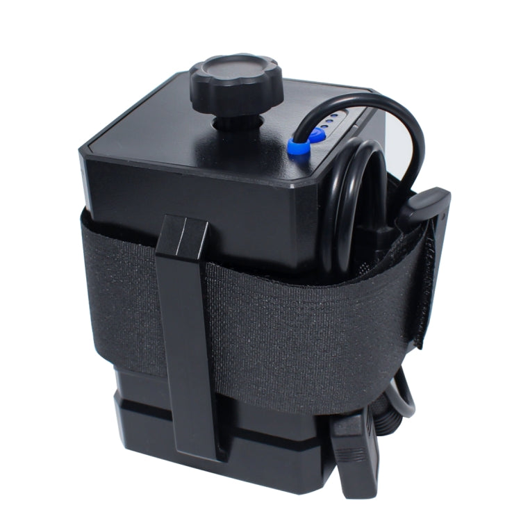 3 Sections 18650/26650 IPX7 Waterproof Battery Box with 16.8v Round Head & 5v USB Connector Output Voltage Does Not Include Battery, 16.8v