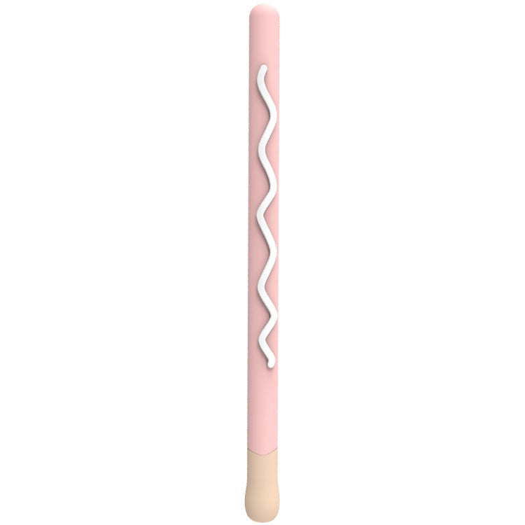 LOVE MEI For Apple Pencil 1 Stripe Design Stylus Pen Silicone Protective Case Cover, For Apple Pencil 1