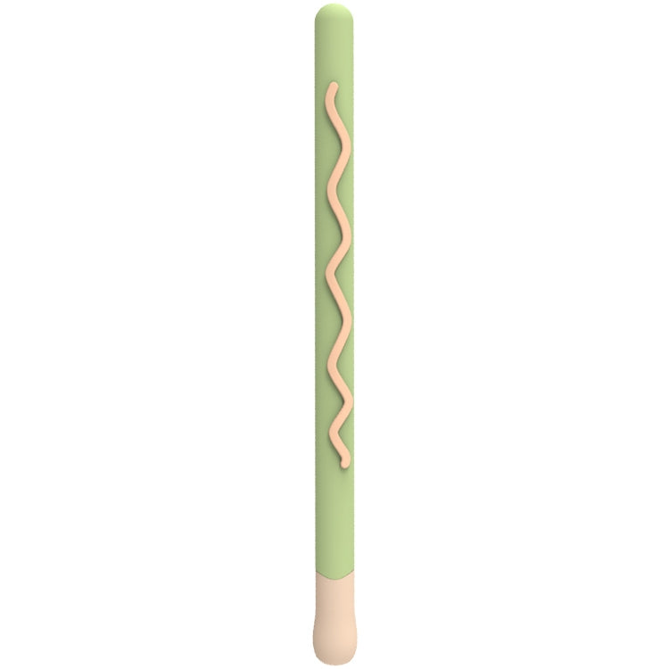 LOVE MEI For Apple Pencil 1 Stripe Design Stylus Pen Silicone Protective Case Cover, For Apple Pencil 1