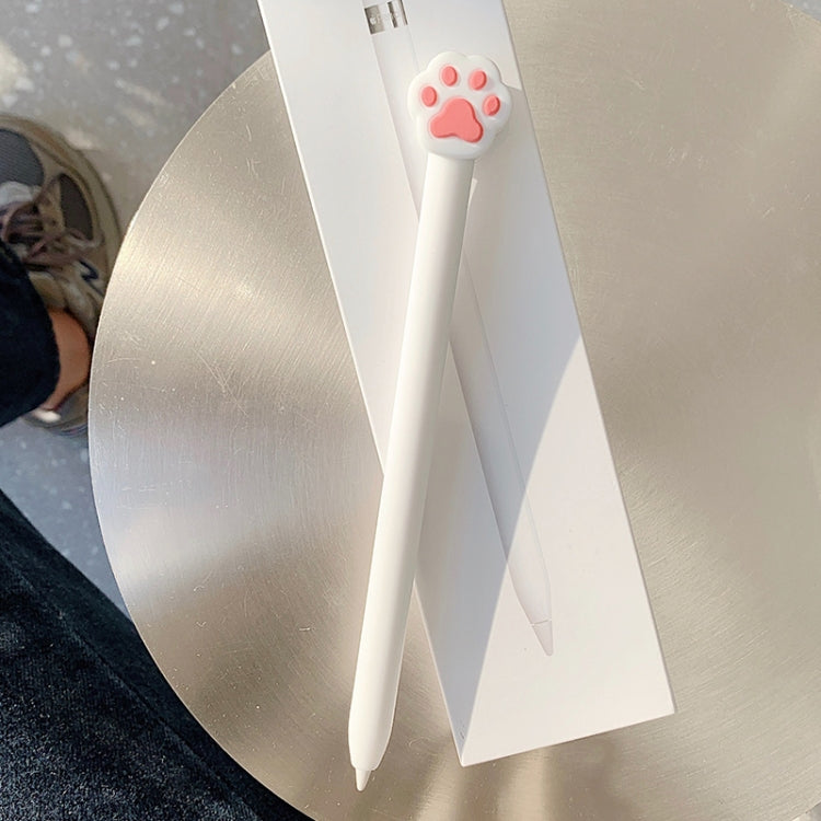 Cute Cartoon Silicone Protective Cover for Apple Pencil 1(Five-pointed Star Pink), For Apple Pencil 1