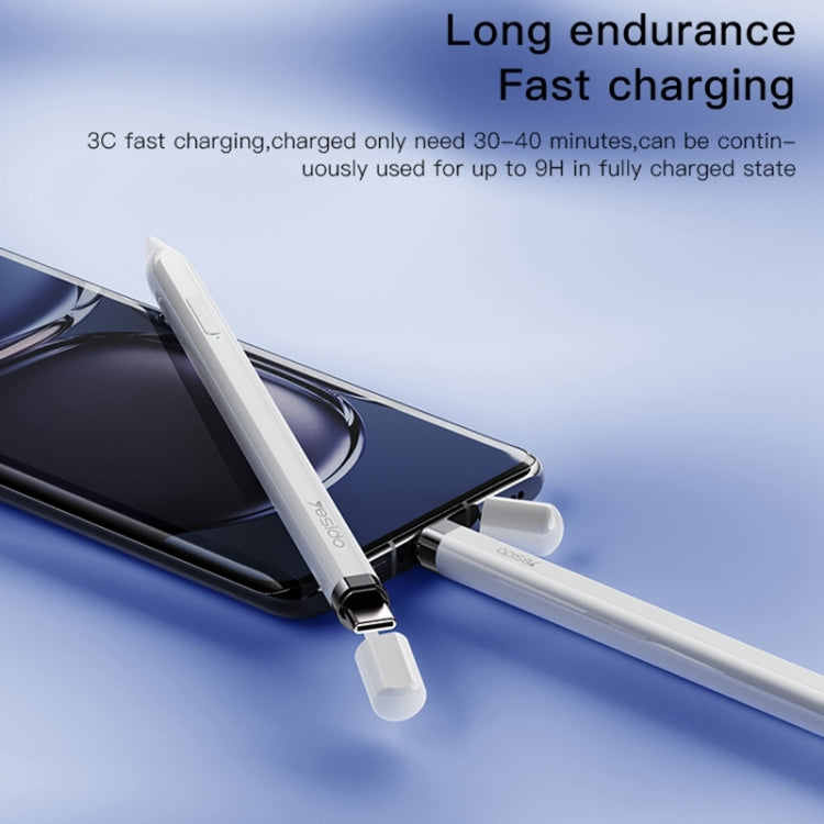 Yesido ST14 USB-C / Type-C Interface Multi-function Bluetooth Wireless Stylus Pen Capacitive Pencil for iPad