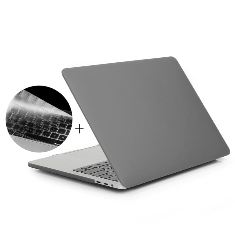 ENKAY Hat-Prince 2 en 1 Coque rigide givrée en plastique + Protection clavier ultra-fine en TPU version US pour MacBook Pro 13,3 pouces (2016) sans Touch Bar (A1708), 13,3 pouces sans Touch Bar version US