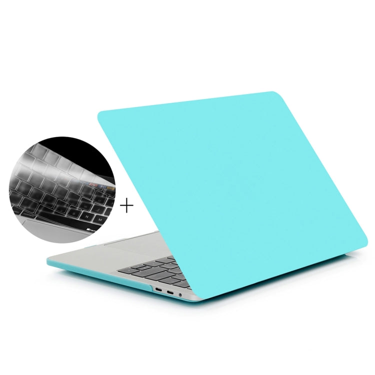 ENKAY Hat-Prince 2 en 1 Coque rigide givrée en plastique + Protection clavier ultra-fine en TPU version US pour MacBook Pro 13,3 pouces (2016) sans Touch Bar (A1708), 13,3 pouces sans Touch Bar version US