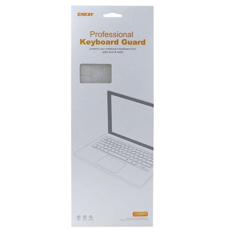 ENKAY Hat-Prince 2 en 1 Coque rigide givrée en plastique + Protection clavier ultra-fine en TPU version US pour MacBook Pro 15,4 pouces (2016) avec Touch Bar (A1707), 15,4 pouces avec Touch Bar version US, 15,4 pouces avec Touch Bar
