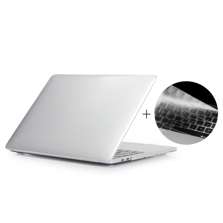 ENKAY Hat-Prince 2 en 1 Coque rigide en plastique + Protection clavier ultra-fine en TPU pour MacBook Pro 13,3 pouces (2016) avec Touch Bar (A1706), 13,3 pouces avec Touch Bar (version américaine), 13,3 pouces avec Touch Bar (version américaine)