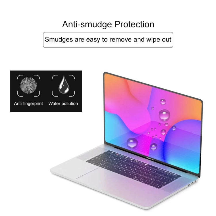 Lot de 10 films de protection d'écran en verre trempé 9H pour MacBook Pro 16 pouces