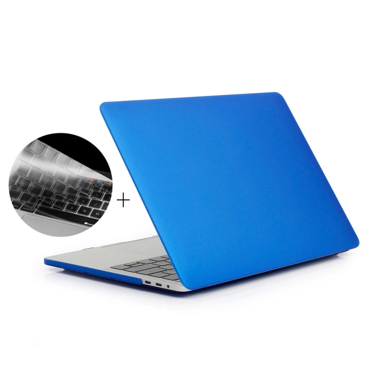 ENKAY Hat-Prince 2 en 1 Coque rigide givrée en plastique + Protection clavier ultra-fine en TPU pour MacBook Pro 13,3 pouces 2016 avec Touch Bar (A1706), 13,3 pouces avec Touch Bar, version européenne