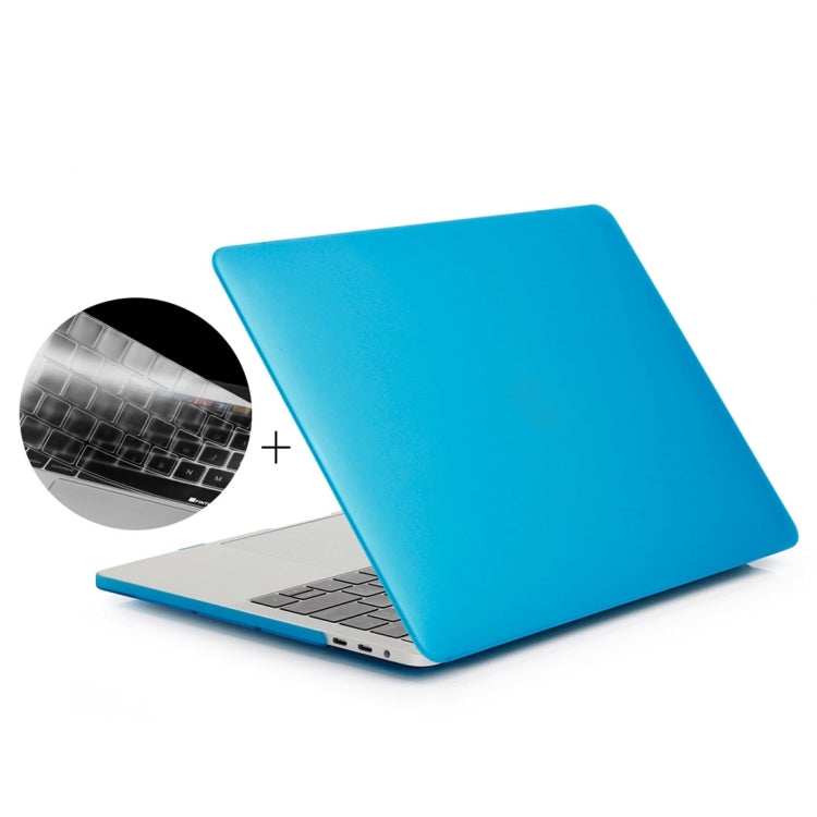 ENKAY Hat-Prince 2 en 1 Coque rigide givrée en plastique + Protection clavier ultra-fine en TPU pour MacBook Pro 13,3 pouces (2016) sans Touch Bar (A1708), version européenne