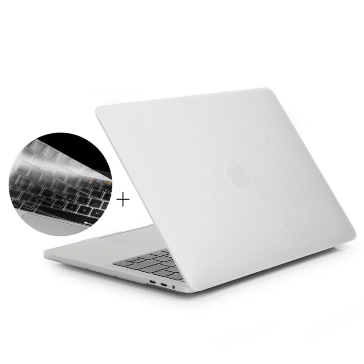ENKAY Hat-Prince 2 en 1 Coque rigide givrée en plastique + Protection clavier ultra-fine en TPU pour MacBook Pro 13,3 pouces (2016) sans Touch Bar (A1708), version européenne