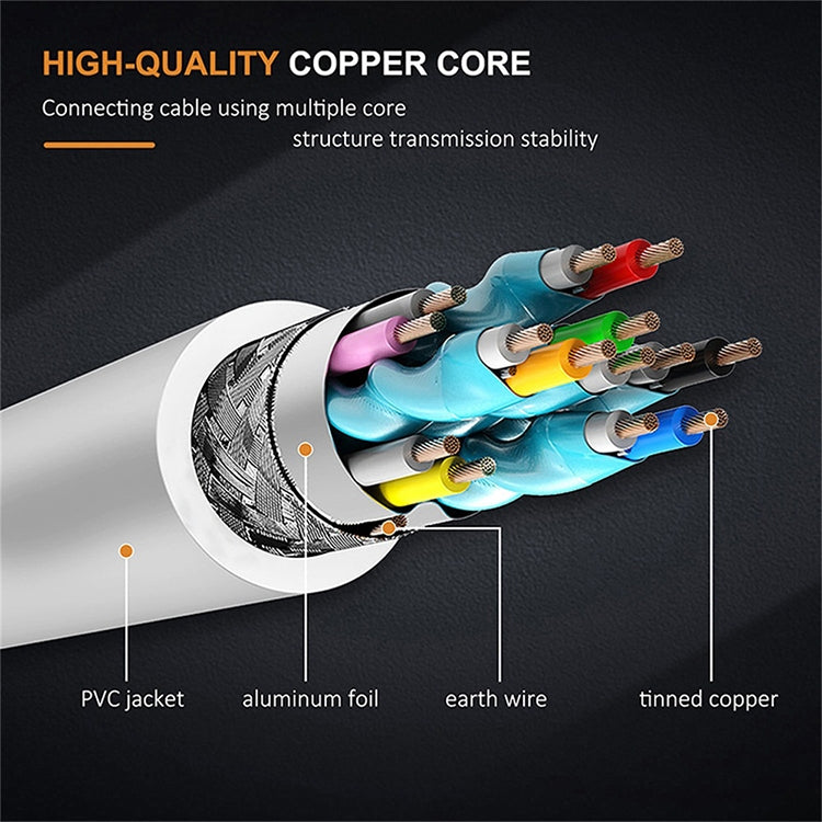 Convertisseur USB-C / Type-C 3.1 mâle vers DP femelle HD, longueur : 12 cm