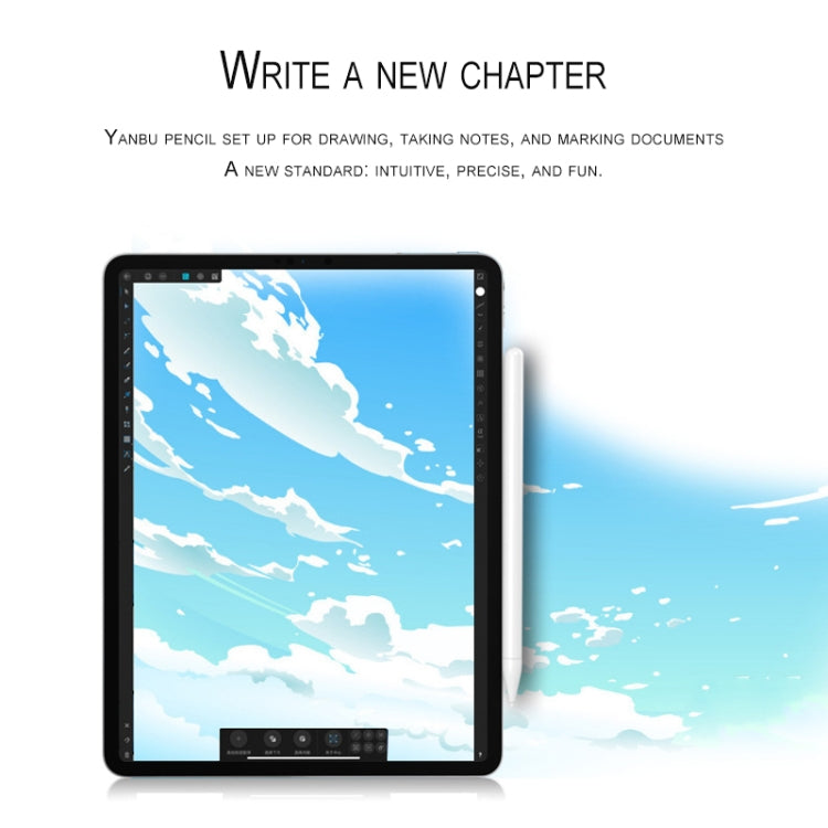 Stylet capacitif actif pour iPad