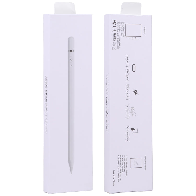 P7-C Active Capacitive Stylus Pen with Palm Rejection for iPad After 2018 Version