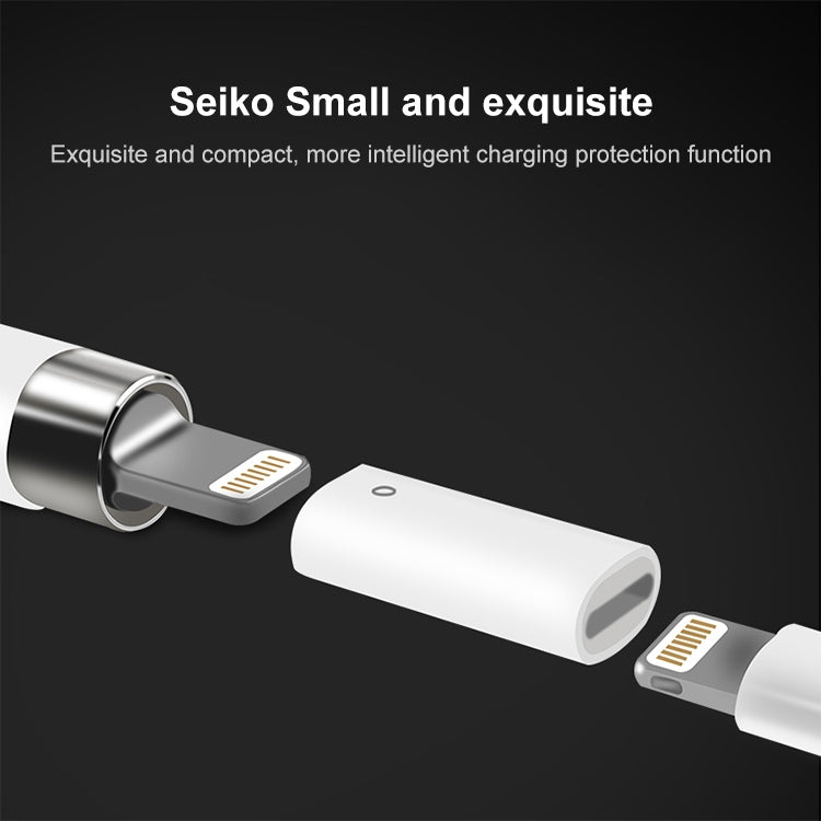 Adaptateur de charge avec voyant de charge pour Apple Pencil 1/2 (2 pièces)