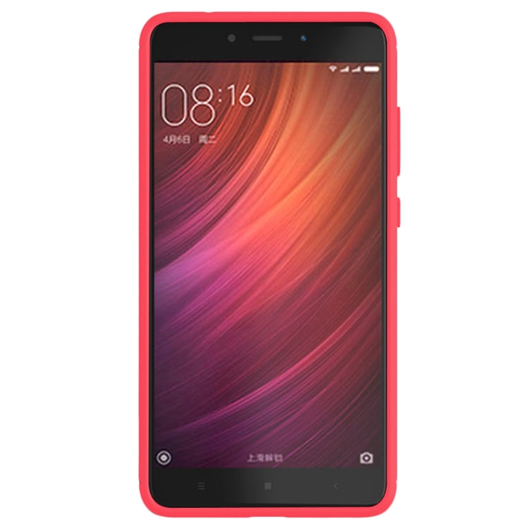 For Xiaomi  Redmi Note 4X Brushed Carbon Fiber Texture Shockproof TPU Protective Case , For Redmi Note 4X