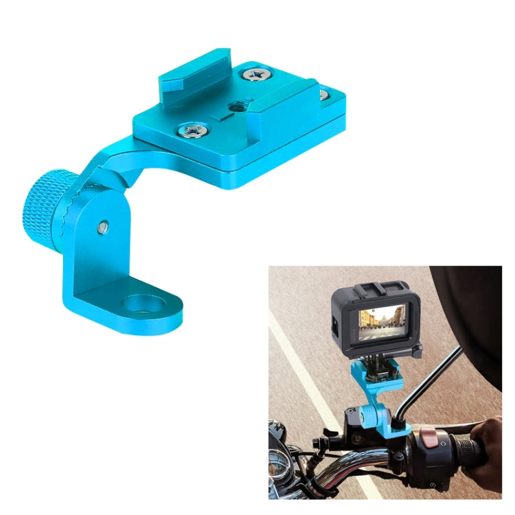 RUIGPRO Motorcycle Handlebar Alloy Phone Bracket for GoPro, Insta360, DJI and Other Action Cameras
