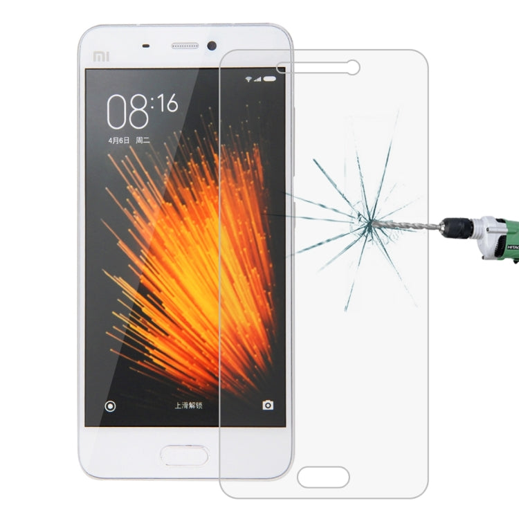 2 PCS for Xiaomi Mi 5 0.26mm 9H Surface Hardness 2.5D Explosion-proof Tempered Glass Screen Film