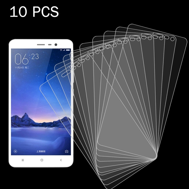 10 PCS for Xiaomi Redmi Note 3 0.26mm 9H Surface Hardness 2.5D Explosion-proof Tempered Glass Screen Film