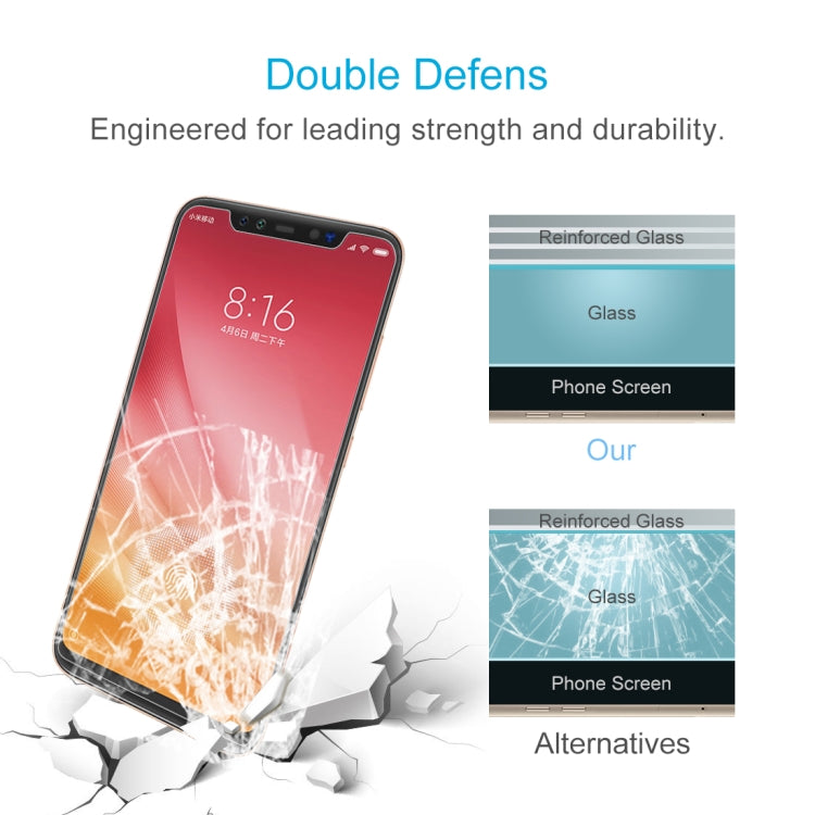 0.26mm 9H 2.5D Explosion-proof Tempered Glass Film for Xiaomi Mi 8 Pro, Xiaomi Mi 8 Pro (1 PCS)