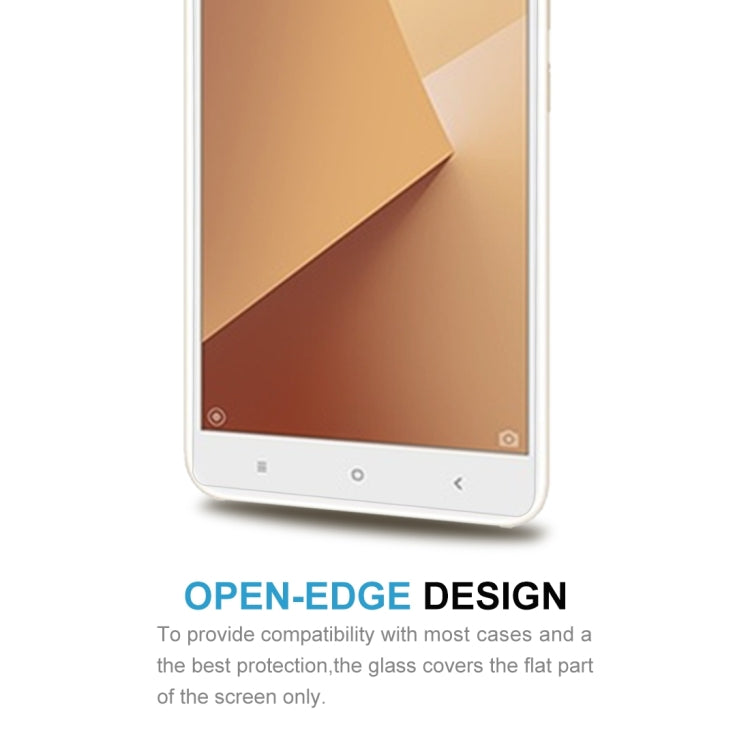 10 PCS for Xiaomi Redmi Note 5A 0.26mm 9H Surface Hardness 2.5D Explosion-proof Non-full Screen Tempered Glass Screen Film