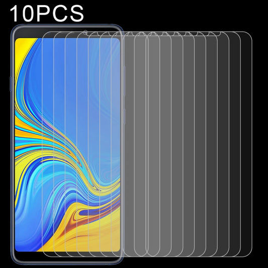 Galaxy A9 2018 tempered glass screen protector 9H hardness pack of 10