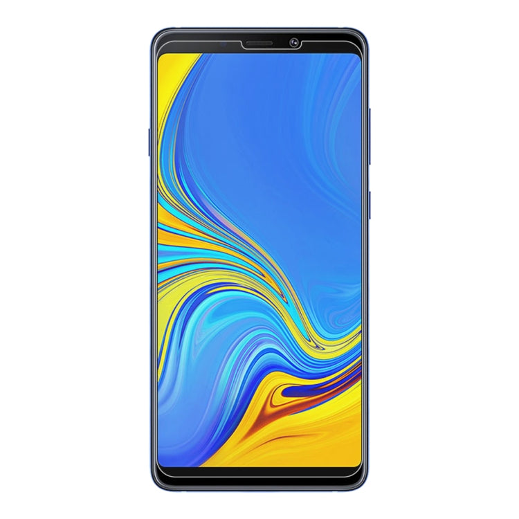 Lot de 100 films en verre trempé antidéflagrants 9H 2,5D (0,26 mm) pour Galaxy A9 (2018) / A9s (100 pièces)