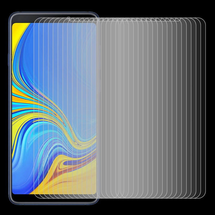 Lot de 100 films en verre trempé antidéflagrants 9H 2,5D (0,26 mm) pour Galaxy A9 (2018) / A9s (100 pièces)