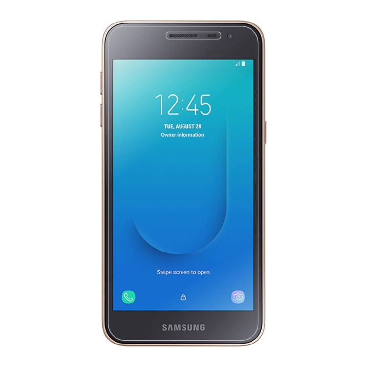 Lot de 10 films en verre trempé antidéflagrants 9H 2.5D (0,26 mm) pour Galaxy J2 Core (10 pièces)