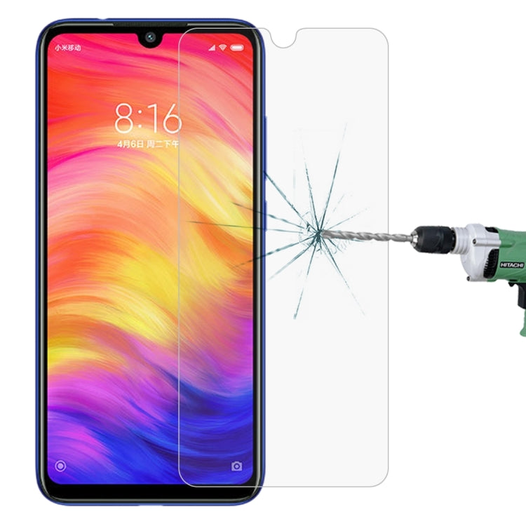 9H 2.5D Tempered Glass Film for Xiaomi Redmi Note 7, For Redmi Note 7 (1 PC)