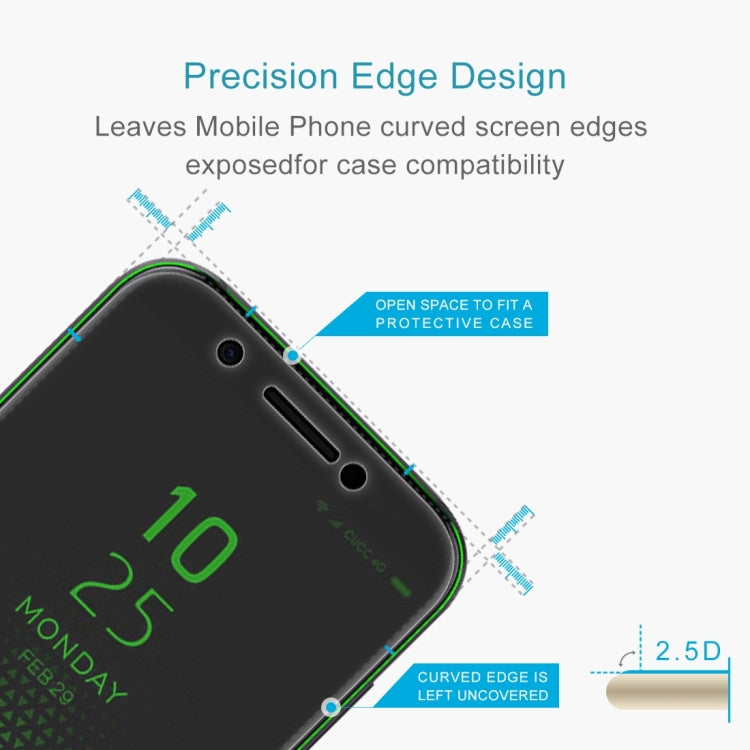 50 PCS 0.26mm 9H 2.5D Tempered Glass Film for Xiaomi Black Shark