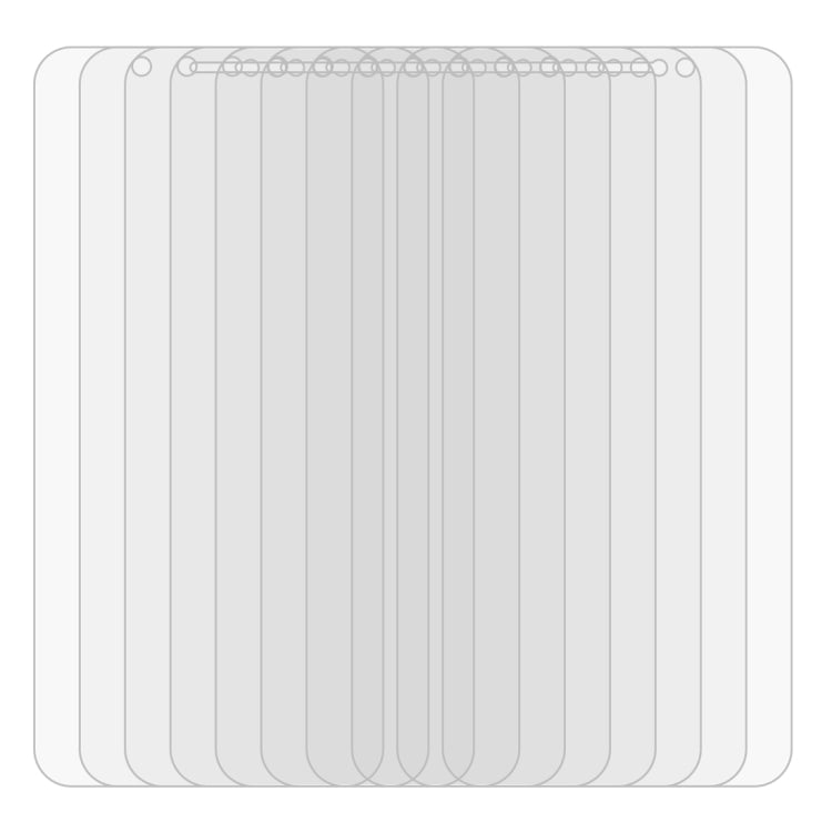 100 PCS 0.26mm 9H 2.5D Tempered Glass Film for Xiaomi Mi 8