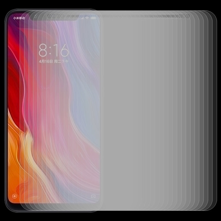 100 PCS 0.26mm 9H 2.5D Tempered Glass Film for Xiaomi Mi 8