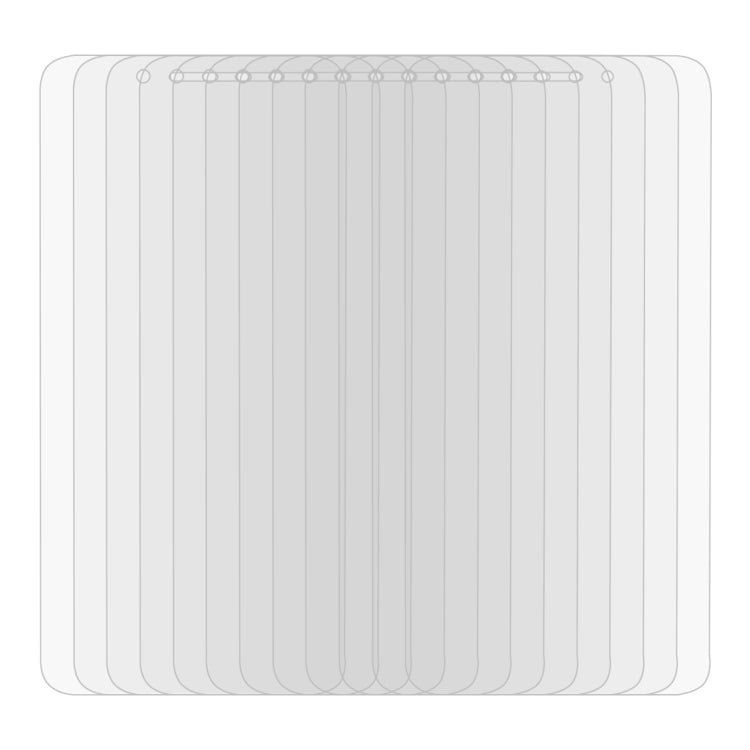 50 PCS 0.26mm 9H 2.5D Tempered Glass Film for Xiaomi Redmi 6, No Retail Package