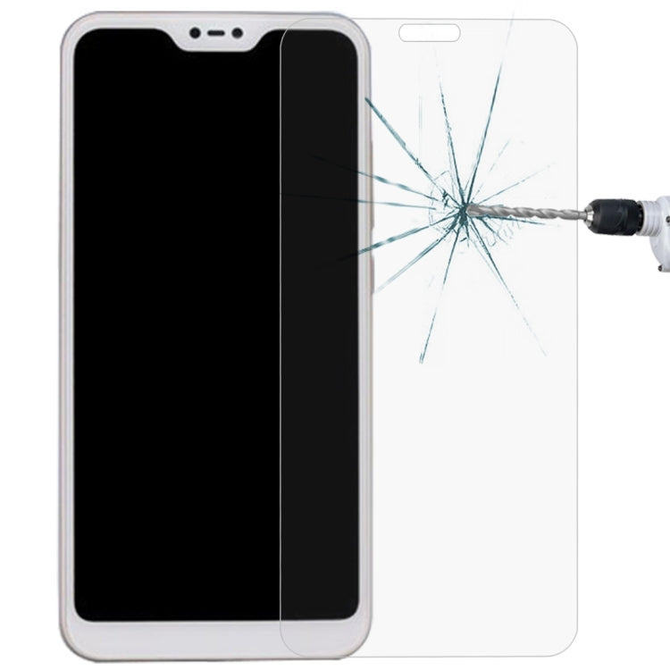 0.26mm 9H 2.5D Tempered Glass Film for Xiaomi Redmi 6 Pro / Mi A2 Lite, For Redmi 6 Pro