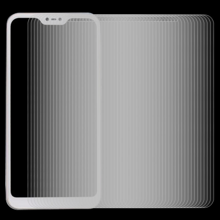 100 PCS 0.26mm 9H 2.5D Tempered Glass Film for Xiaomi Redmi 6 Pro / Mi A2 Lite