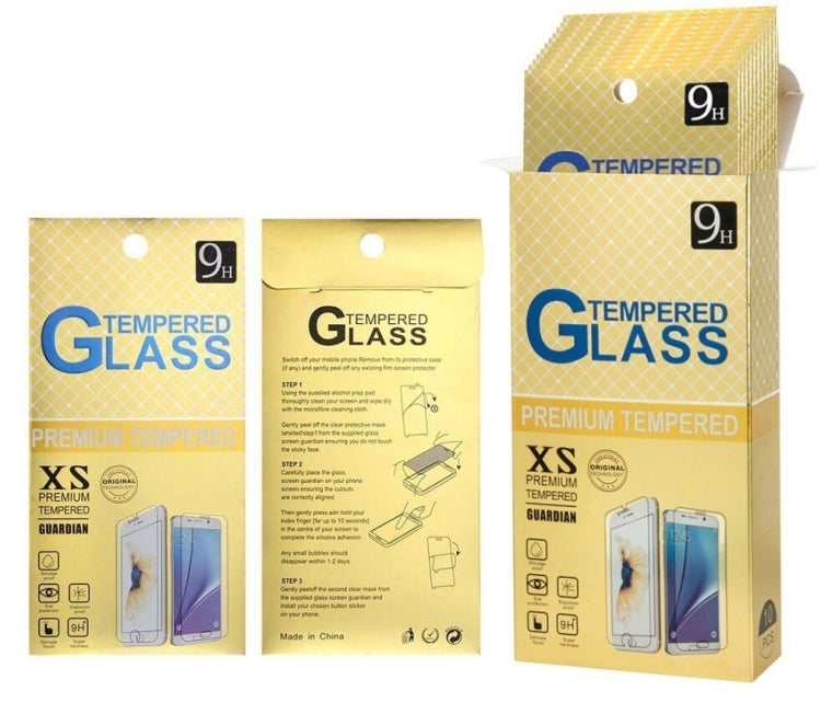 10 PCS 0.26mm 9H 2.5D Tempered Glass Film for Samsung Galaxy J7 V, For Galaxy J7 V(10 PCS)