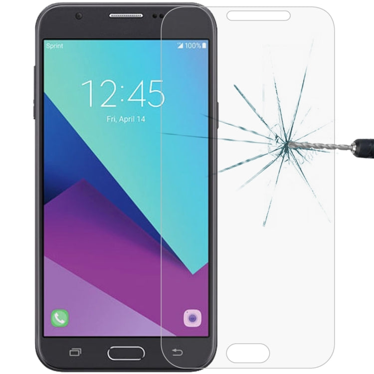 Film en verre trempé 0,26 mm 9H 2,5D pour Samsung Galaxy J7 V (1 pièce)