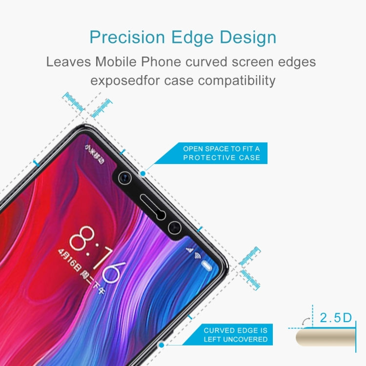 10 PCS 0.26mm 9H 2.5D Tempered Glass Film for Xiaomi Mi 8 SE