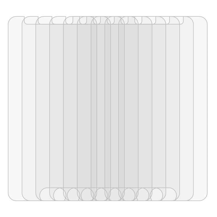 Lot de 10 films en verre trempé 9H 2,5D pour Galaxy J7 (2018)