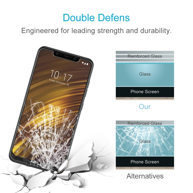 0.26mm 9H 2.5D Tempered Glass Film for Xiaomi POCO F1
