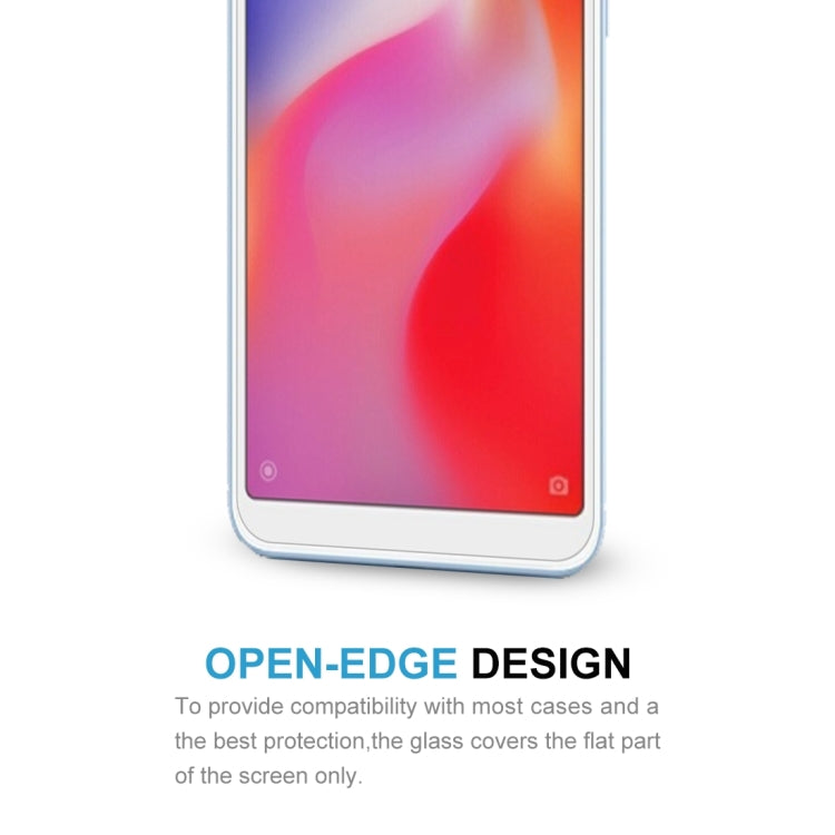 2PCS 9H 2.5D Tempered Glass Film for Xiaomi Redmi 6A